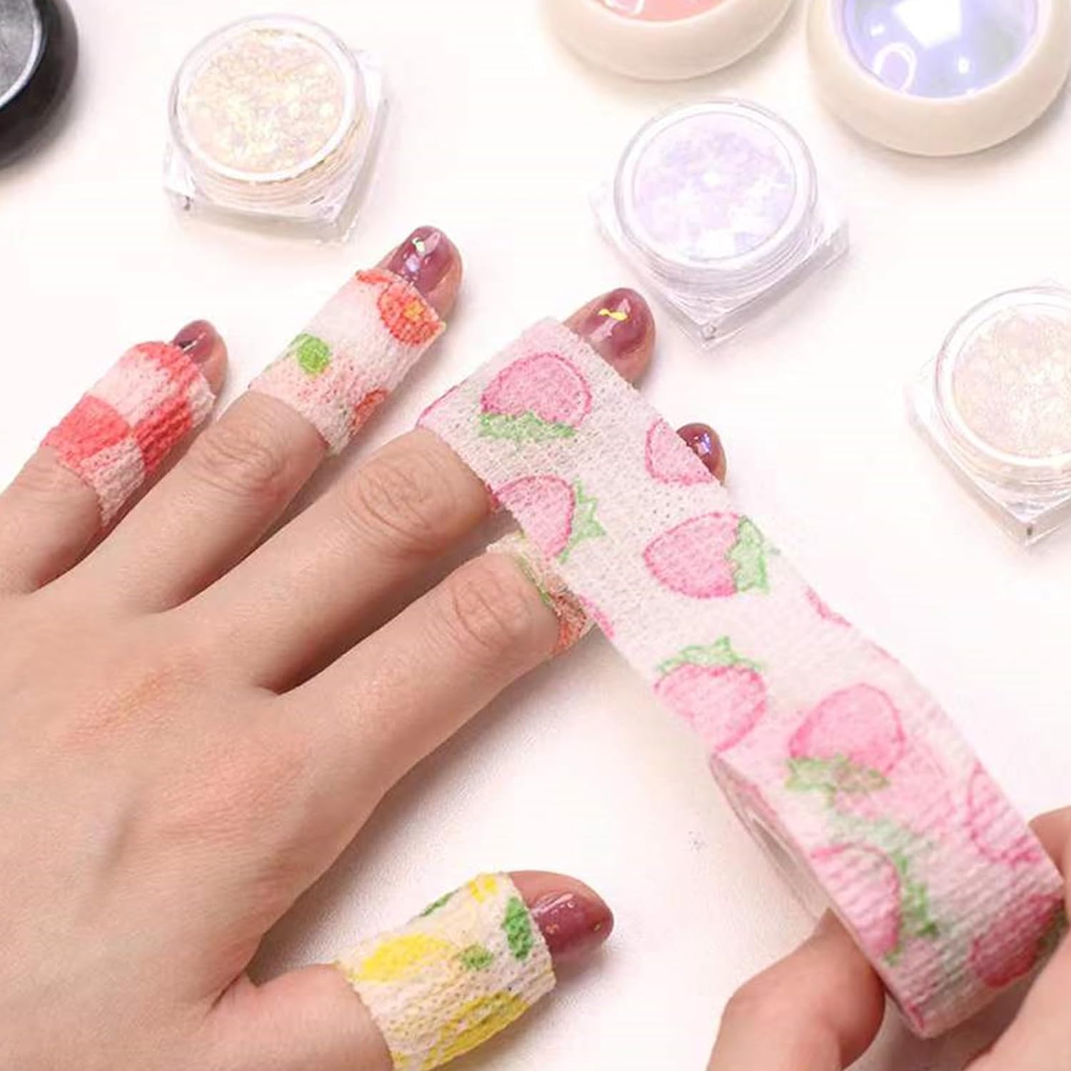 응집력 있는 손가락 붕대