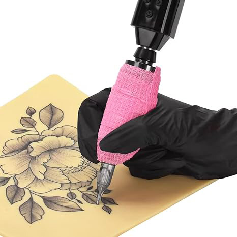 문신 그립 응집력 붕대 자체 접착 랩