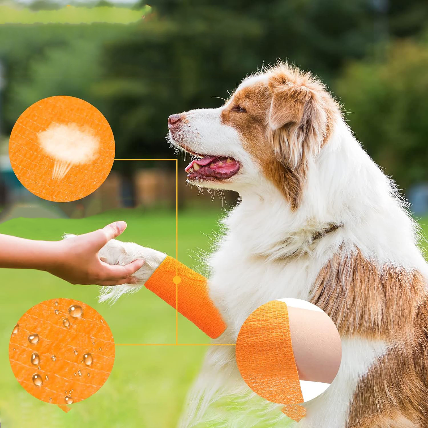 야외용 방수 자가 접착 붕대