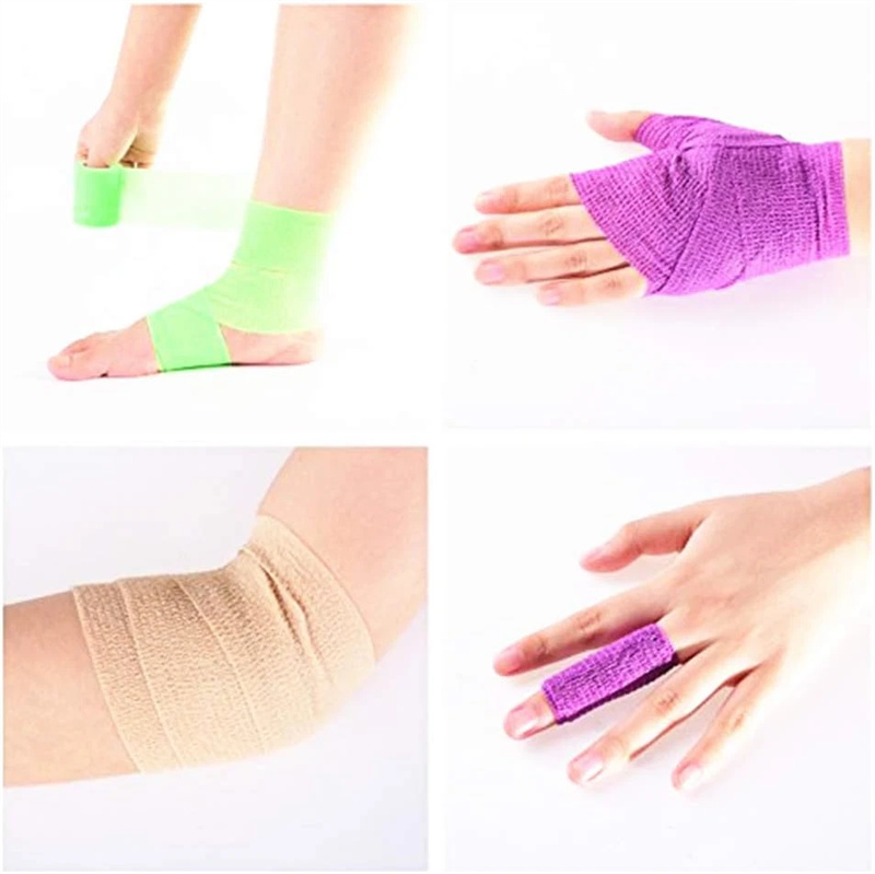 유연한 점착 테이프 – 자체 접착식 압축 랩, 미끄럼 방지 및 잔류물 없음